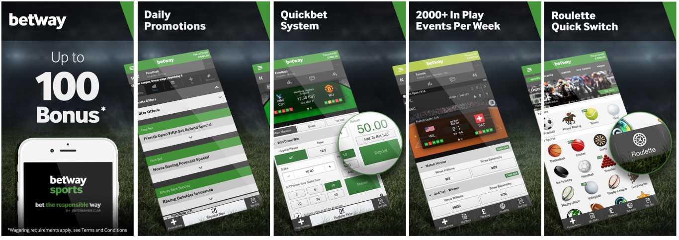 Betway betting app free