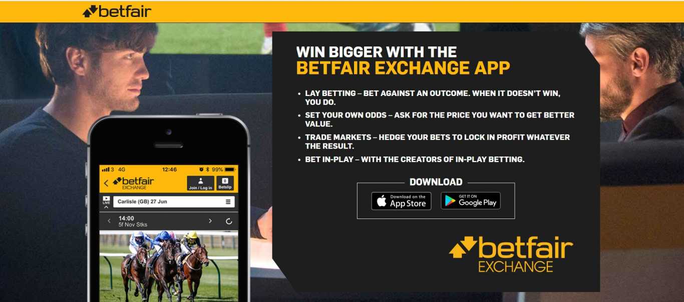 Betfair app for Android